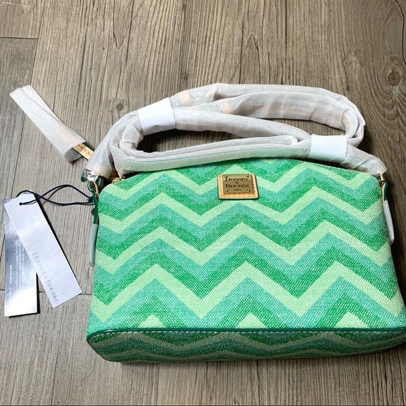 Dooney & Bourke Chevron Suki Crossbody Bag - Picture 5 of 7